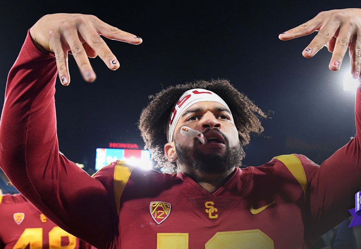 USC Star QB Caleb Williams Explains Why He Wears Nail Polish - TMSPN