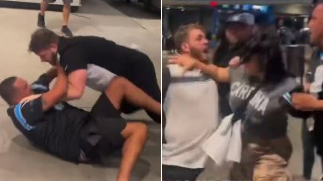 Fan Rivalry Fight Video: Saints, Panthers Wild Fan Fight Goes Viral - TMSPN