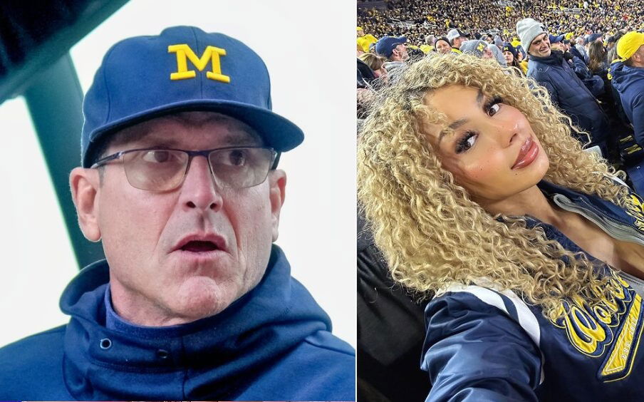 Only Fans Model and Staunch Jim Harbaugh Supporter, Mia Sorety