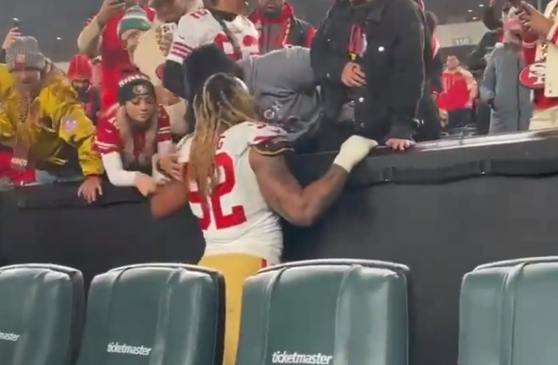Chase Young's Strange Encounter With Blonde Niners Fan Goes Viral TMSPN