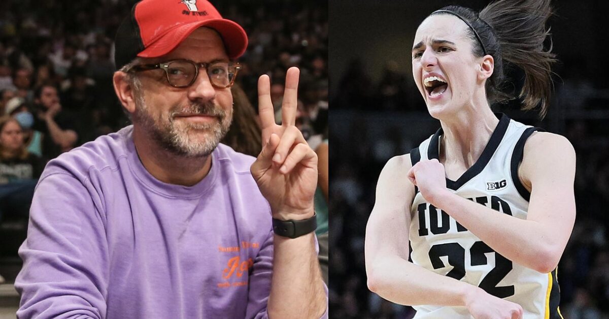 Caitlin Clark Hugs Jason Sudeikis After He Seemingly Trolled Angel