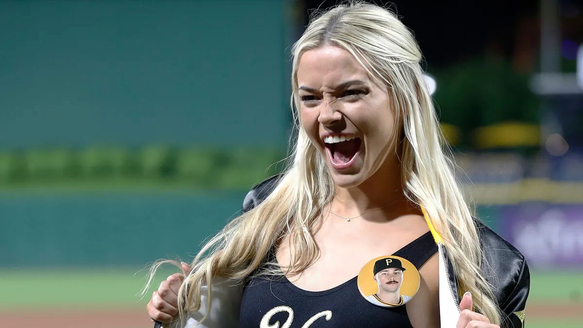 Livvy Dunne Turns Heads in Sleek Black Outfit at Dodgers Game Supporting Paul Skenes and Pirates