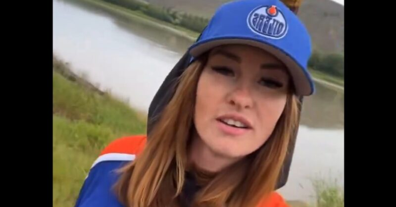 Viral Edmonton Oilers Fan Sends Message to Her Haters - TMSPN