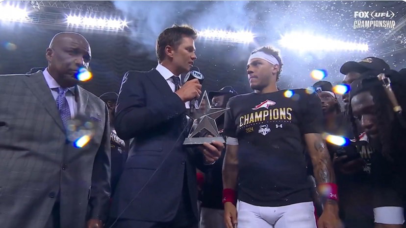 Tom Brady Received Major Boos During His UFL Championship Appearance ...