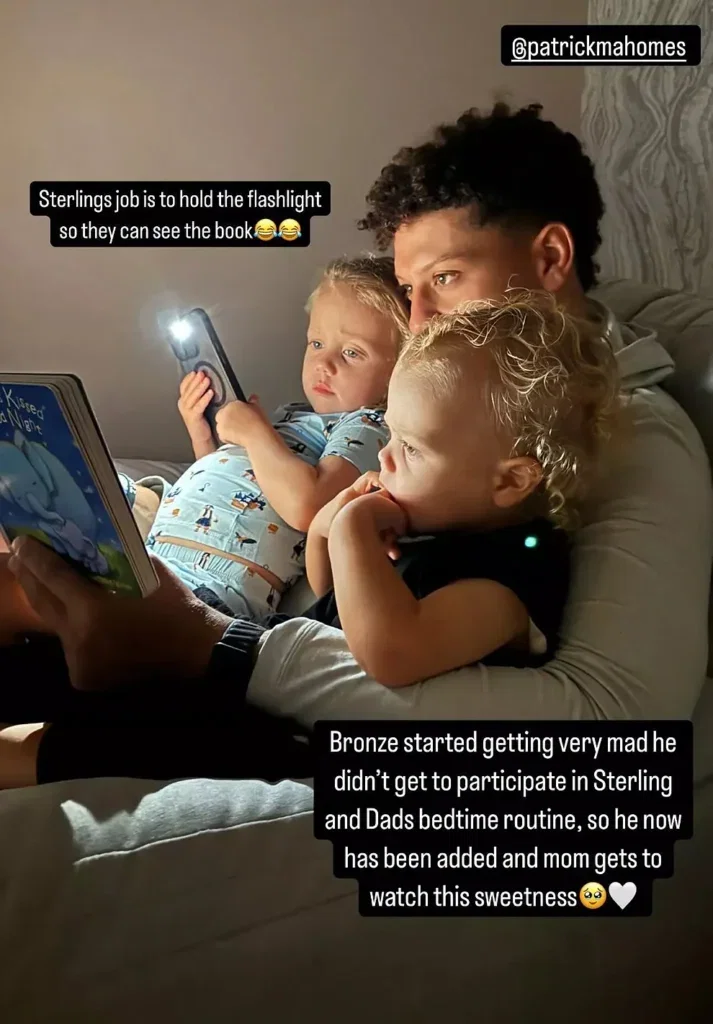 Patrick and Brittany Mahomes Reveal Adorable Bedtime Routine with ...