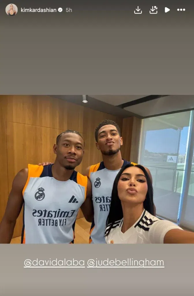 Kim Kardashian Highlights Soccer Mom Adventure at Real Madrid with Son