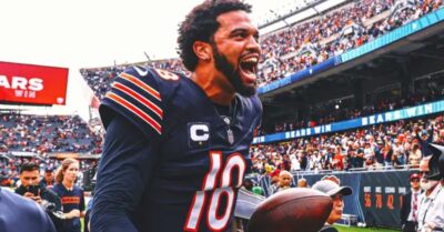 Caleb Williams' Postgame Celebration Draws Mockery from NFL Fans - TMSPN