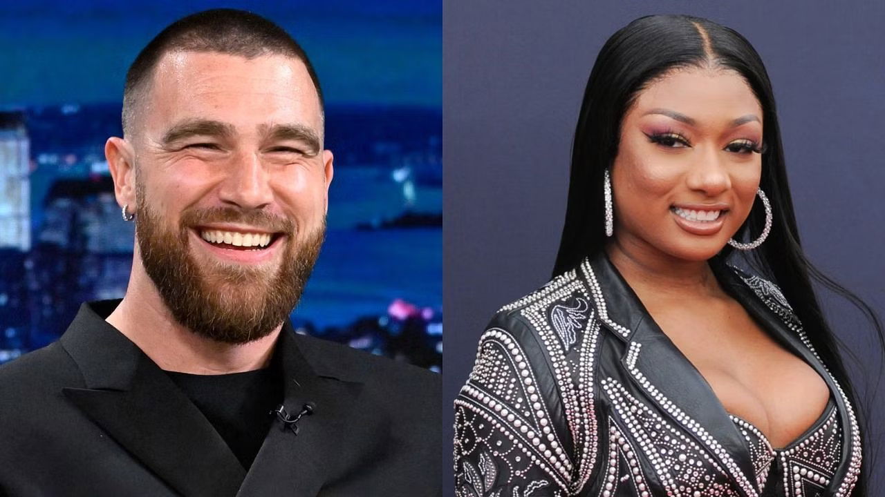 Travis Kelce Calls Working with Megan Thee Stallion in Pepsi Commercial