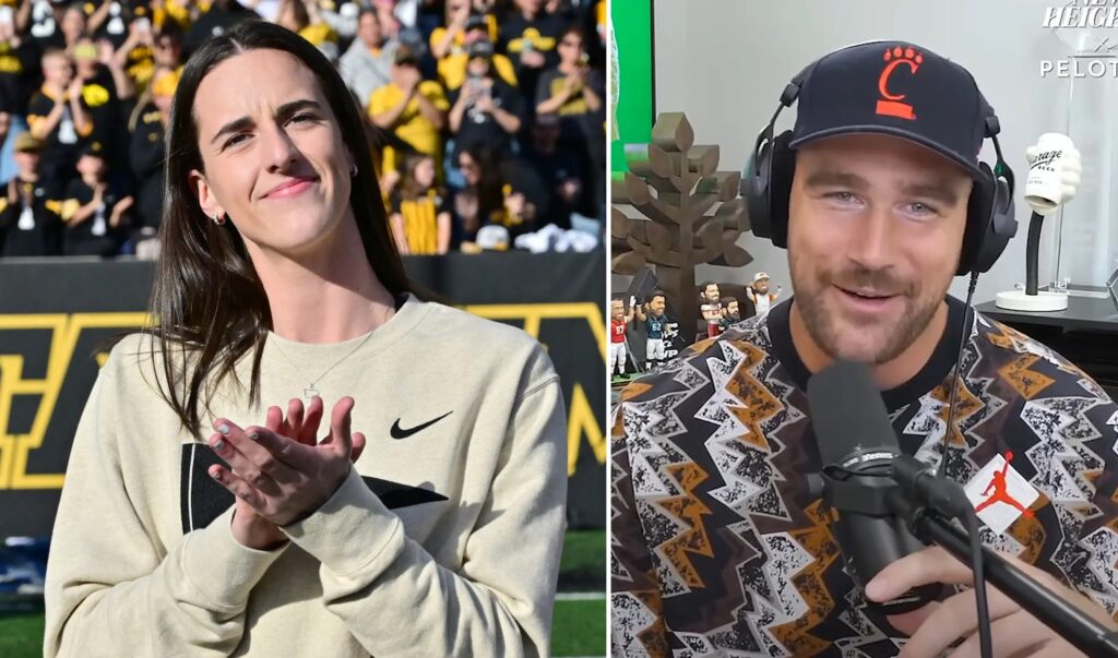Travis Kelce Praises 'Cool' Caitlin Clark After Meeting Her at Taylor