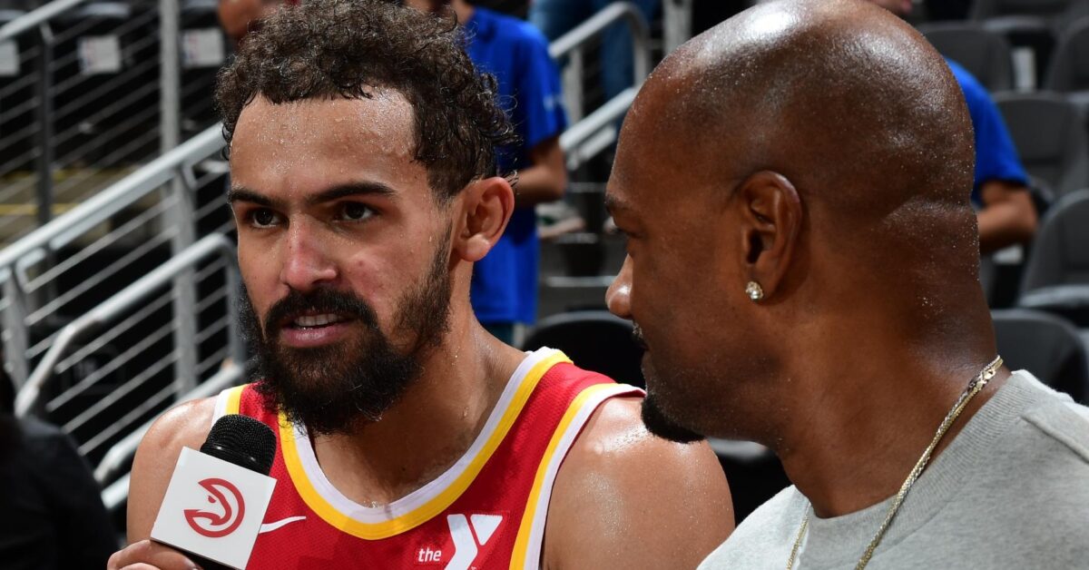 Trae Young Delivers Brutal Trash Talk to New York Fans After Beating ...
