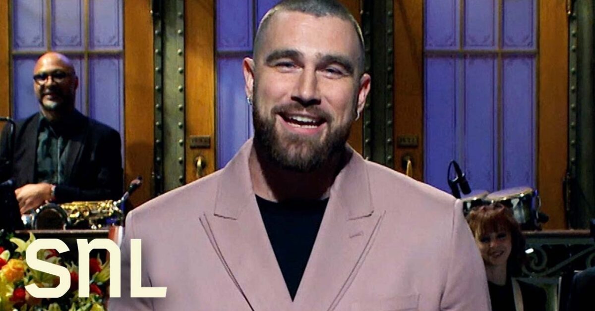 Travis Kelce Admits Reading Struggles Made SNL Table Read the Toughest ...