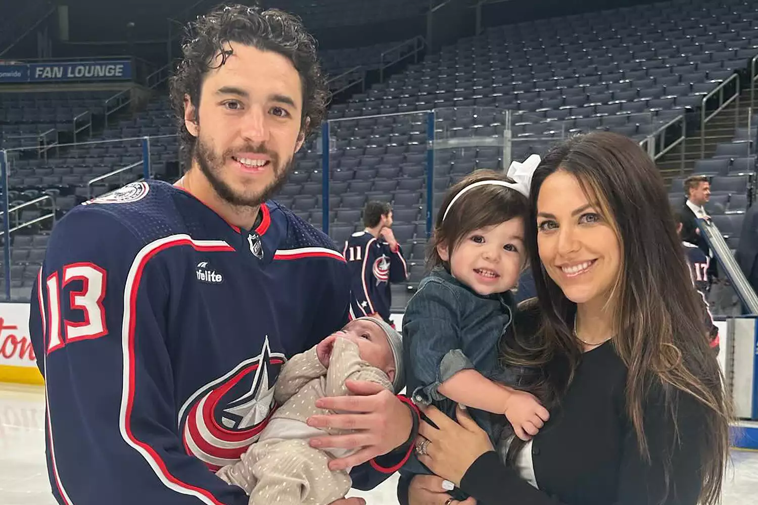 johnny gaudreau wife and kids Image 1
