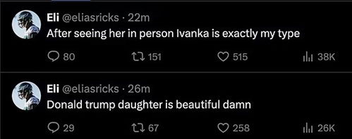 Eagles’ Eli Ricks Stuns Fans with Surprising Comment About Ivanka Trump