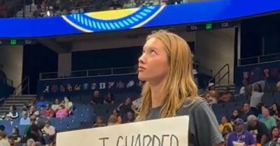 March Madness Fan Goes Viral After Heartfelt Message to UConn Star