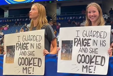 March Madness Fan Goes Viral After Heartfelt Message to UConn Star