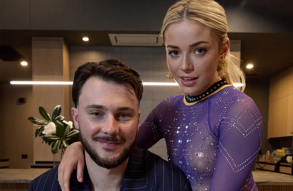 Livvy Dunne Rocks AbBaring Look While Celebrating Boyfriend Paul