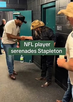 NFL Star Jordan Mailata Stuns Jason Kelce and Chris Stapleton with