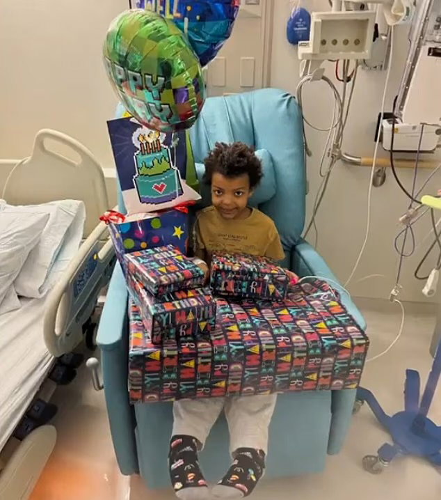 NFL Star Shares Emotional News 7YearOld Son Nearly CancerFree After