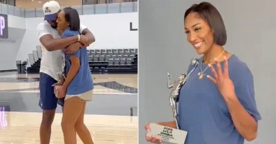 A’ja Wilson Shares Emotional Moment with Boyfriend Bam Adebayo While