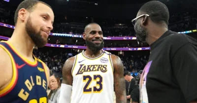 Draymond Green and LeBron James Party With Legendary Warriors Superfan ...