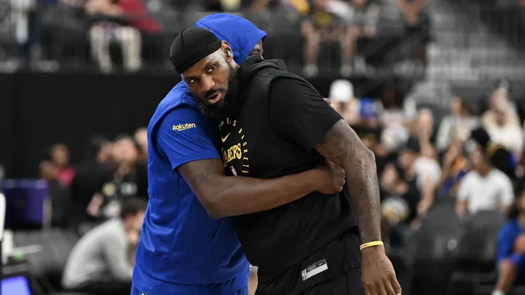 Draymond Green and LeBron James Party With Legendary Warriors Superfan ...