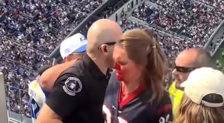 Bloodied Female Fan Breaks Silence, Plans to Sue After Violent Brawl at ...