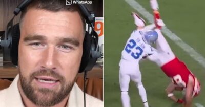 Travis Kelce Addresses Scary Moment He Landed on His Head During Chiefs
