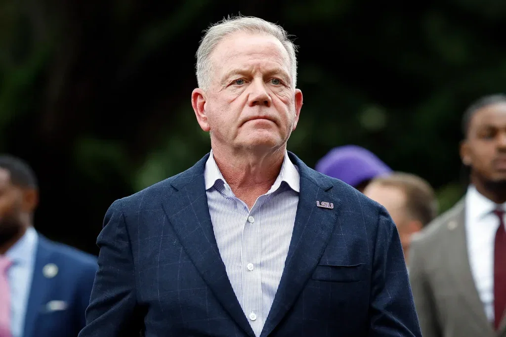 Brian Message Brian Kelly’s Son Sends Emotional Message at LSU Senior Night, One ...