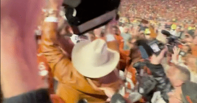 Texas Players Caught on Camera Stomping Texas A&M Jersey After