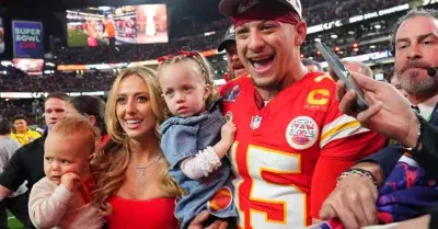 Brittany Mahomes Gets Workout In While Kids Sterling And Bronze Turn