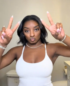 Simone Biles Shares Before-and-After Photos Following Her Breast