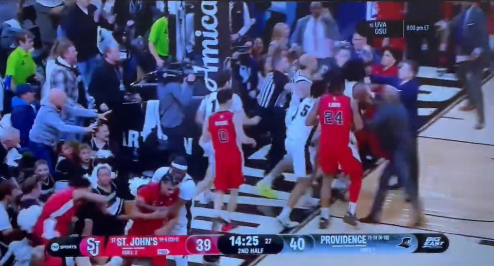 Six Ejected After Brawl Erupts During St. John’s Win at Providence - TMSPN