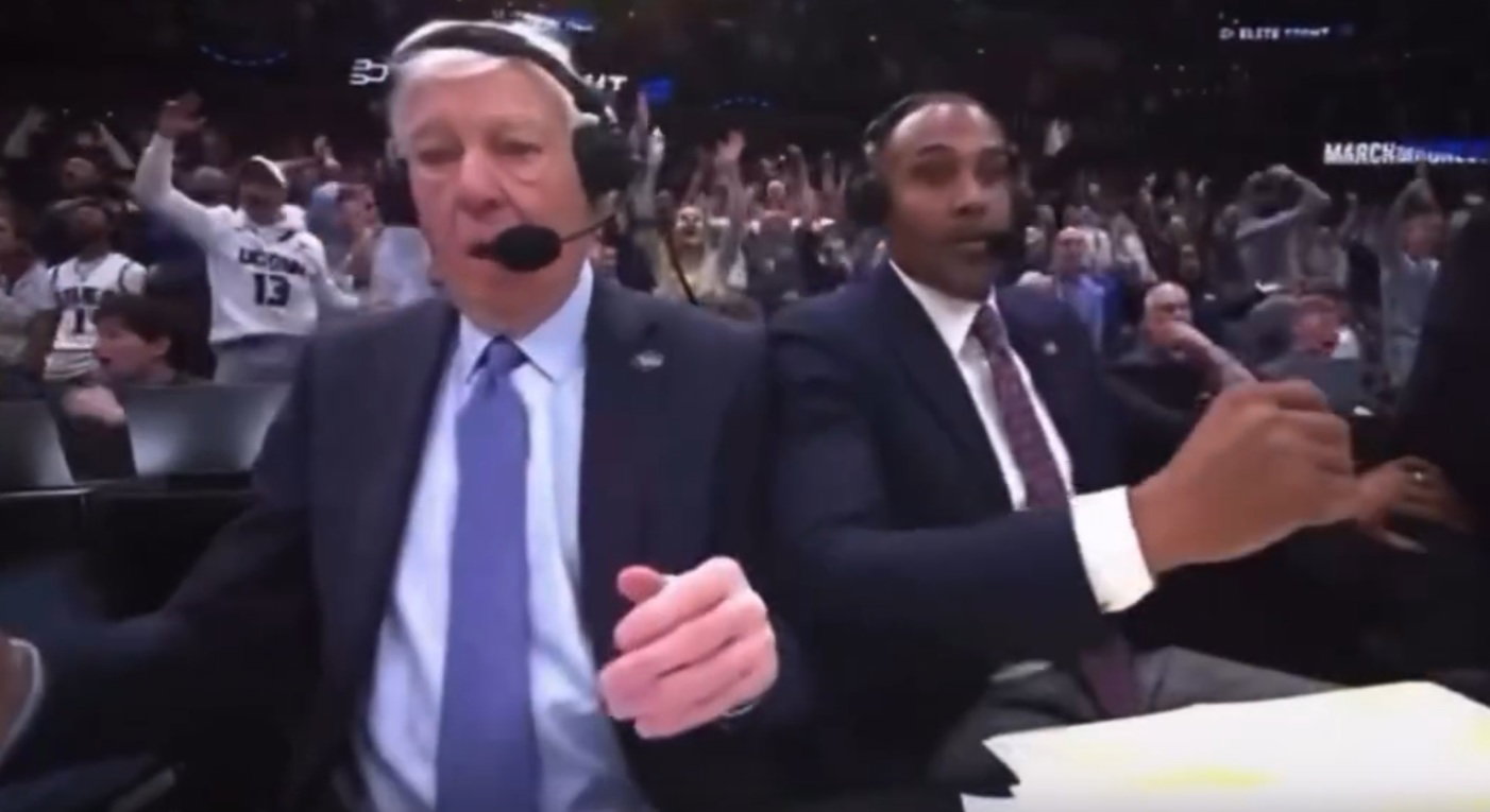 Bill Raftery Left Speechless on UConn’s Game-Winner Over Duke - TMSPN