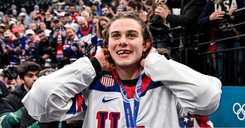 Jack Hughes Shares What’s Next for His Gold Medal-Winning Smile After ...
