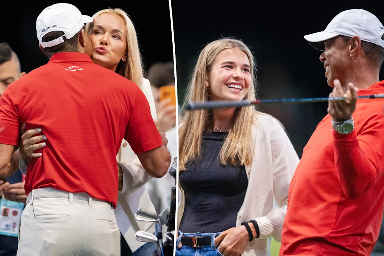 Kai Trump Celebrates Prom With Parents Reuniting as Tiger Woods Steps ...