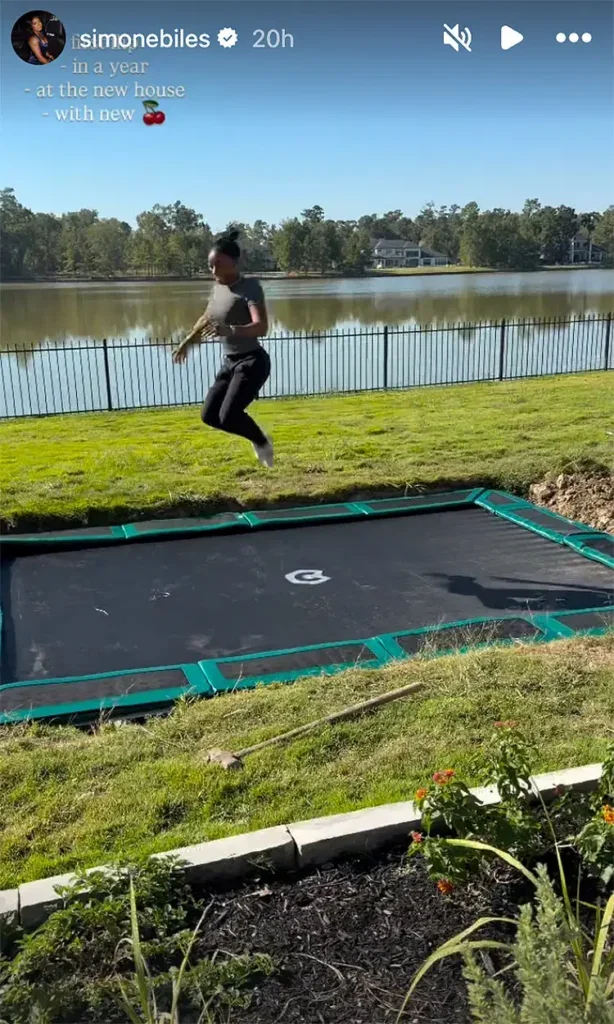 Simone Biles Shows Off Incredible Flips in Bikini Video During Time Away From Gymnastics