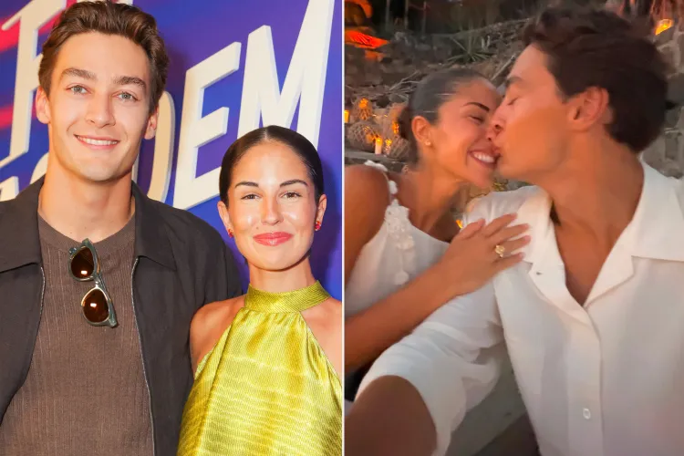 F1 Star George Russell Announces Engagement to Carmen Montero Mundt, Shows Off Stunning Yellow Diamond Ring