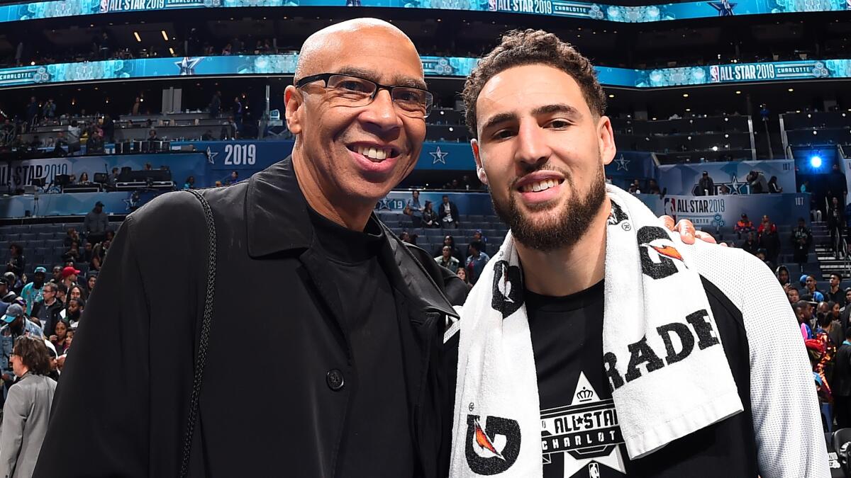 klay thompson parents Image 2